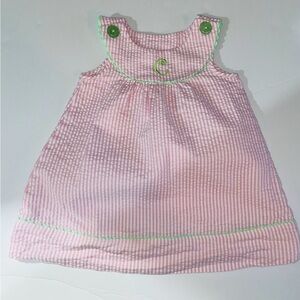 Nursery Rhyme Striped Baby Dress